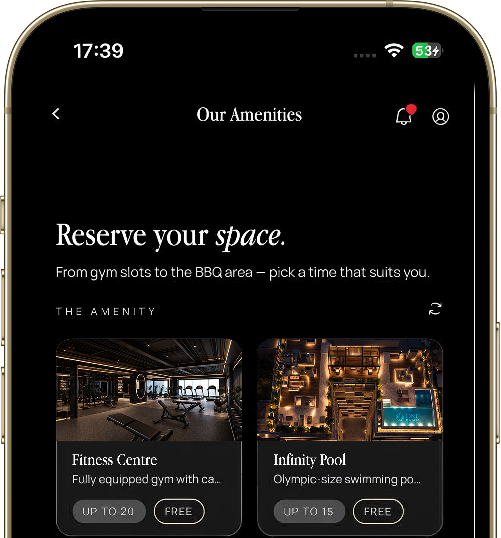 One Conceirge app — making ownership effortless